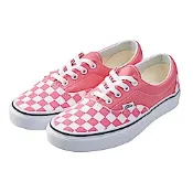 (女)VANS Era 拼接棋盤格綁帶休閒鞋*粉色VN0A38FRVOX