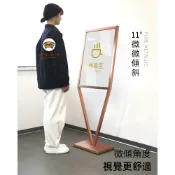 錦盛實木家居 免運 可開發票 公司貨 【可開發票🔥】看板展示牌玫瑰金海報架子立式落地廣告展架招聘展示架商場A2立牌工廠現貨直銷 售後保障 全館折扣 店長新品推薦 7j83