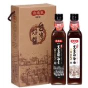高慶泉 台灣好醬黑豆白蔭油禮盒480mlx2醬油禮盒