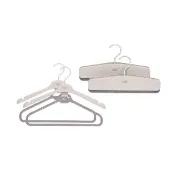 【Joseph Joseph】洋裝專用衣架2入+褲裙夾式衣架2入