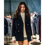 DryDog 跩狗嚴選 跩狗嚴選正品 極度乾燥 Superdry Pea Coat 深藍 經典軍裝 高質感 雙排扣 翻領大衣 70%羊毛外套