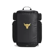 【UNDER ARMOUR】後背包 Project Rock 15吋筆電包 防潑水 黑 大容量 雙肩背 1376459002
