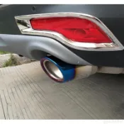 🔥台灣出貨🔥本田 HONDA 17-20年 5代 CRV CRV5 CR-V 尾飾管 排氣管 裝飾尾管 黑鈦款 鈦藍