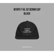 -現貨- WTAPS T-6L 02 DENIM CAP 丹寧 黑 帽