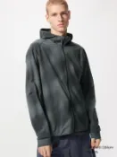 【UNIQLO】男裝 DRY-EX防曬印花連帽外套 483975 487512