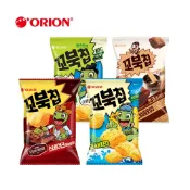 【蝦皮直營】韓國 orion 好麗友 烏龜餅 玉米脆片/巧克力口味/海苔口味/芥末牛排口味 80g/包 餅乾 零食