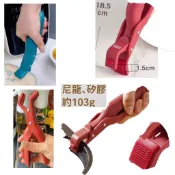 生活用品 硅膠虎口防燙夾 顏色隨機 防燙提盤夾 取碗夾 防燙夾子 鍋夾防燙夾 蒸籠防燙夾 不鏽鋼夾 隔熱夾 防燙夾