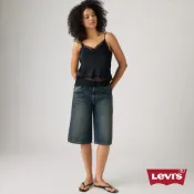 Levi's® Super Baggy低腰寬鬆牛仔短褲 女生牛仔褲 人氣新品 005DT-0017