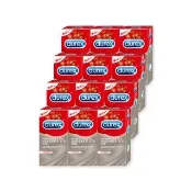 【Durex 杜蕾斯】超薄裝更薄型衛生套12盒(共120入 保保險套/衛生套/安全套/避孕套/避孕)