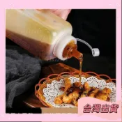 ✨桃園出貨✨食品級擠醬瓶顆粒果醬瓶大口徑擠壓瓶冰粉擺攤瓶醬料瓶奶茶店商用