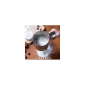 (店+)嚴選SHOP 小號 一隻手就可以篩麵粉 不鏽鋼麵粉篩 過篩器 手壓式麵粉篩 麵粉篩  K001