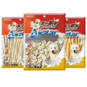 【蝦皮直營】A Star 犬專用潔牙嚼嚼棒360g 牛奶/起司 寵物零食 狗零食 狗狗鈣質 嚼嚼棒、嚼嚼骨