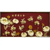下殺4折.大降價促銷! 金玉滿堂 金魚蓮花 純金金箔畫 精緻系列 禮物  送禮-開運陶源 雅鑑鑫品