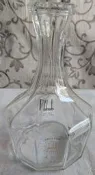 NO:2532#英國dunhill 威士忌侯西峰水晶空瓶