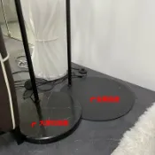 回響小舖 【北歐輕奢】落地燈 立燈 釣魚燈 客廳燈 沙發燈 書房燈 臥室燈 立式檯燈 後現代簡約設計 彎曲燈桿 金屬燈罩 附遙控調光 適合居家裝潢