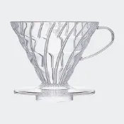 (店+)【YUANREN 原人購物】HARIO V60 螺旋02濾杯 日本製 透明樹脂濾杯(VD-01T VD-02T VD-03T)