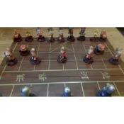 現貨  三國象棋3D立體造型公仔象棋