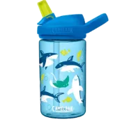 Camelbak CB2472402041 eddy+ kids兒童吸管運動水瓶RENEW 鯊魚樂園《台南悠活運動家》