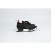 【IMPRESSION】ADIDAS NMD R1 BOOST 黑底 紅尾 黑橘 黑紅 網布 材質 男 B37621