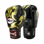 Marc jacobs旗艦店 『VENUM旗艦館』8oz TWINS 限量款 拳擊泰拳 手工真皮拳擊 泰拳ＭＭＡ 搏擊比賽拳套 - 黑金彎刀