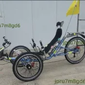 鋁合金獨立懸掛三輪躺車 寫躺車三輪車自行車（廠商直發,咨詢運）