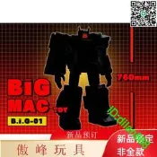 BIG MAC  Big-01福特 巨無霸 基地和戰艦形態 變形