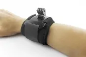 Gopro SJCAM M10 4000 小蟻~攝影機加厚側向手腕帶護手帶 運動相機魔術貼手臂護手綁帶