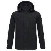 【ATUNAS 歐都納】男款GORE-TEX 2L+羽絨保暖防風防水二件式外套(A1GT2511M黑/商務/都會休閒/旅遊/賞雪)