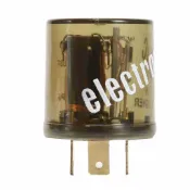 HONDA [商城] 圓形轉向信號燈閃光燈,耐用的 LED 塑料 + 金屬閃光繼電器,適用於汽車適合本田