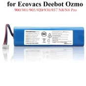 適用於 Ecovacs Deebot Ozmo 900、901、905、920、930、937、N8、N8 Pro 14