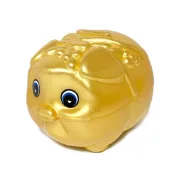 (店+)【百貨King】4號金豬存錢筒(台灣製)