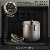 Keith 鎧斯鈦時尚功夫泡茶鈦杯 350ml  Ti3927 功夫茶具 鈦泡茶杯組 鈦泡茶壺 純鈦分茶杯