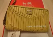 美國現貨《COACH》#64998 專櫃品 madison 馬車 抓皺皮革手機袋手拿包【多色】
