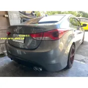 HYUNDAI ELANTRA NEW STYLE PP風動後中包空力套件2012-2014