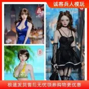 SUPER DUCK 1/6兵人 女頭彫 SDH033 ABC 共3款 萌萌頭彫現貨iPhone