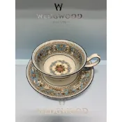 黑壺時期《稀有物件釋出》全新 真品 英國製造🇬🇧帶回Wedgwood Florentine佛羅倫斯骨 花茶