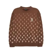 【MLB】長袖大學T MONOGRAM系列 波士頓紅襪隊(3AMTM1334-43BRD)