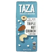 【iHerb】Taza Chocolate, 70% 黑巧克力，三重漿果脆，2.5 盎司（70 克）