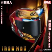 (店+)KYT TT-COURSETTC鋼鐵人 IRONMAN 漫威彩繪(全罩式安全帽)