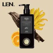 嵐 LEN 佛手柑檜木 外泌體 香氛沐浴露（液態皂 控油保濕沙龍沐浴乳 男性男生香水沐浴膠 敏感肌沐浴精 抗敏洗澡沐浴