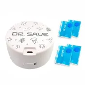 【摩肯】DR. SAVE 插電款抽真空機(含2大2小真空壓縮袋組 啟動輕旅吧)