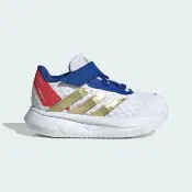 【adidas 愛迪達】運動鞋 童鞋 小童 兒童 魔鬼氈 DURAMO SL2 EL I 白藍紅 JS2359