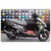 Racing 雷霆 S 125  冷光怪物 機車貼紙 彩貼 彩繪 防刮 車膜 遮傷 保護 包膜 惡鯊彩貼