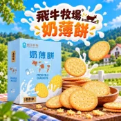 (店+)【飛牛牧場】牛奶餅乾 奶薄餅 鮮奶餅乾