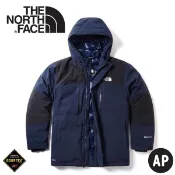 【The North Face 美國 男 GORE-TEX羽絨外套《海軍藍》】46GH/防水外套/運動外套/戶外機能外套