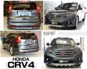 傑暘｜全新  HONDA CRV 4代 13 14 15 四代 空力套件 RF版 前下巴 後下巴 含烤漆