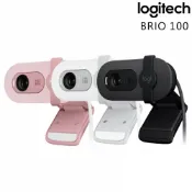 平價屋3C Logitech 羅技 Brio 100 網路攝影機 Full HD 1080p 視訊鏡頭 直播 視訊攝影機