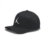 Nike 棒球帽 Jordan Rise Cap 黑 帽子 喬丹 刺繡 老帽 遮陽 HJ0627-010 [ACS]