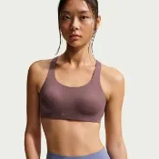 【NIKE 耐吉】運動內衣 女 AS W NK DF RIVAL BRA 運動 休閒 高度支撐 Dri-FIT 可調式肩帶 紫 (FQ7388502)