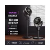 (店+)跨境USB充電語音落地空氣循環扇家用大風力落地扇便攜遙控電風扇